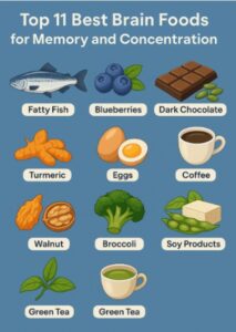 foods for improve memory
