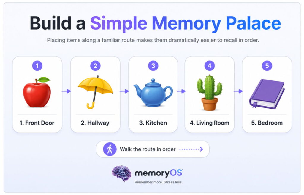 Build a Memory Palace for Anything Sequential