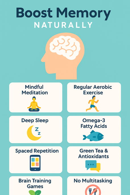 boost memory natural way