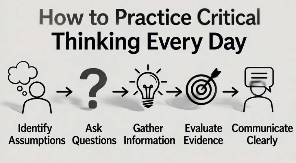 how to practice critical thinking