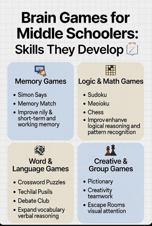 Brain games for high schoolers

