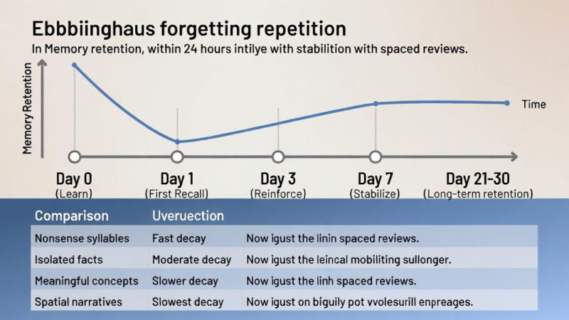 The Ebbinghaus Forgetting Curve & Spaced Repetition Guide- memoryOS